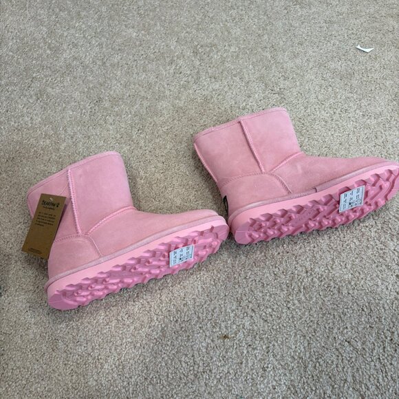NWT BearPaw Pink Boots Size 4 Youth - Picture 2 of 5